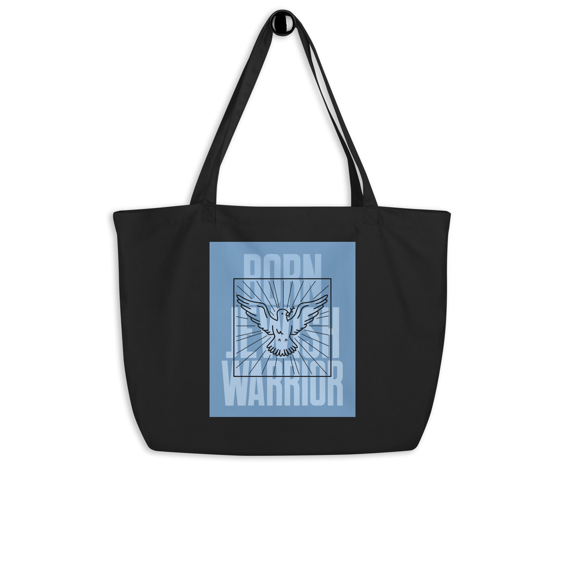 Brave Warrior | Large Organic Tote Bag Jouparty
