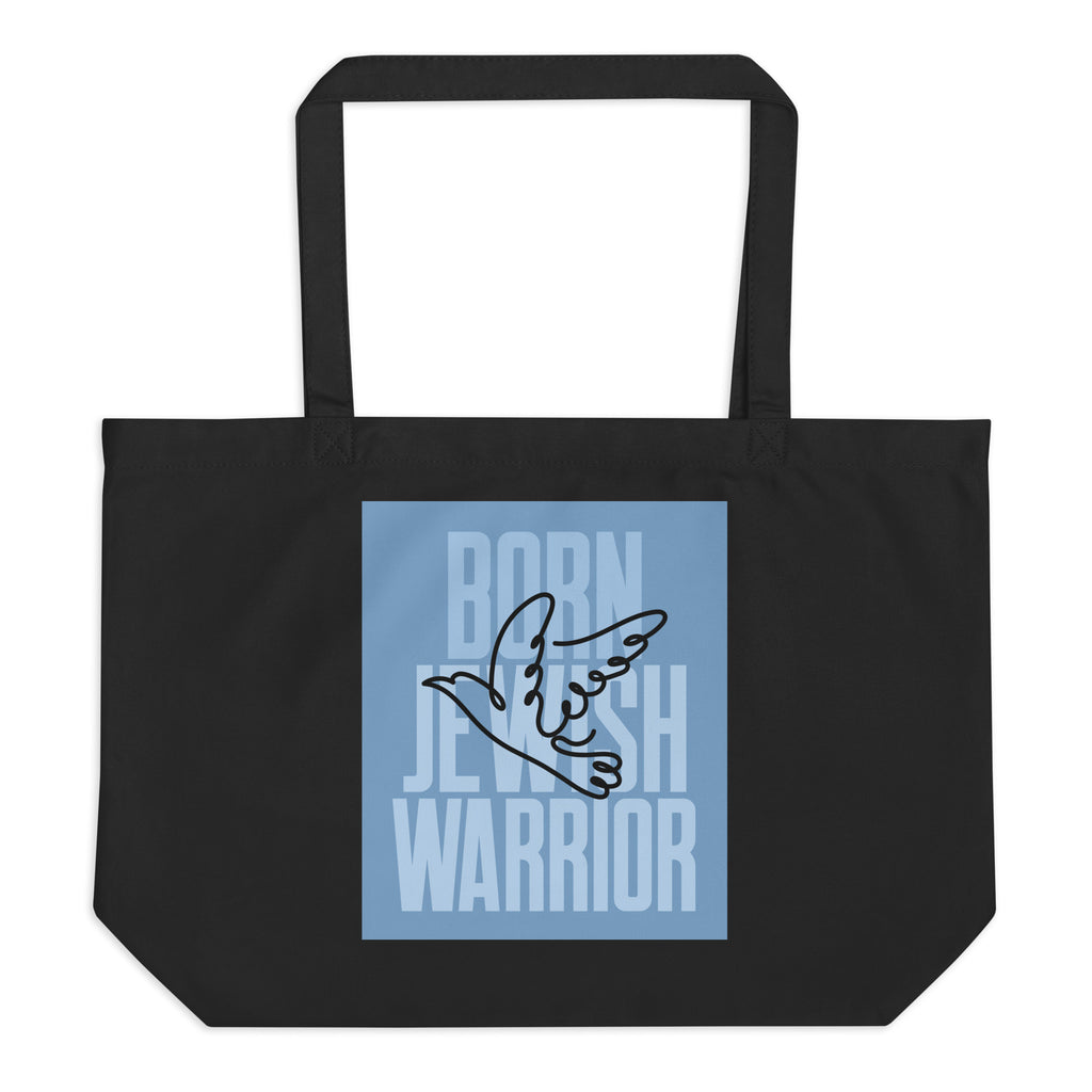 Brave Warrior | Large Organic Tote Bag