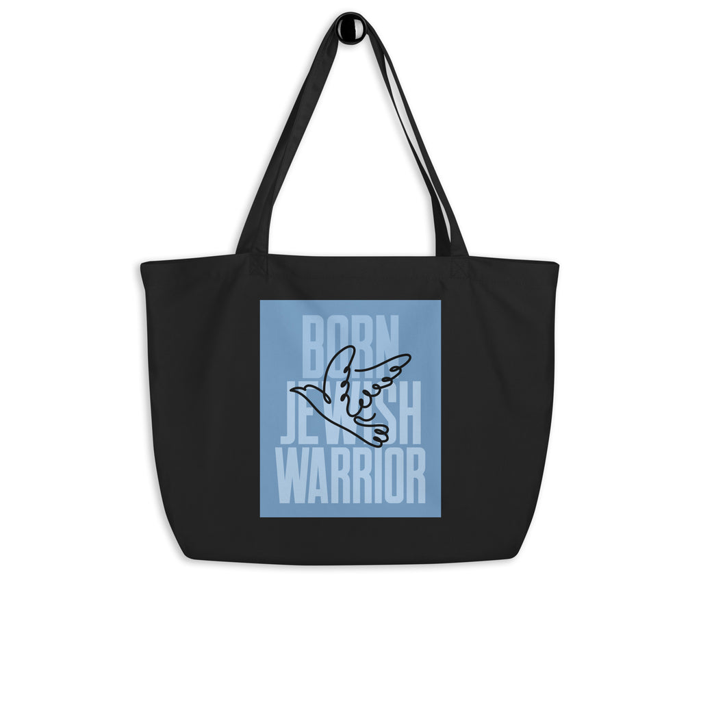 Brave Warrior | Large Organic Tote Bag