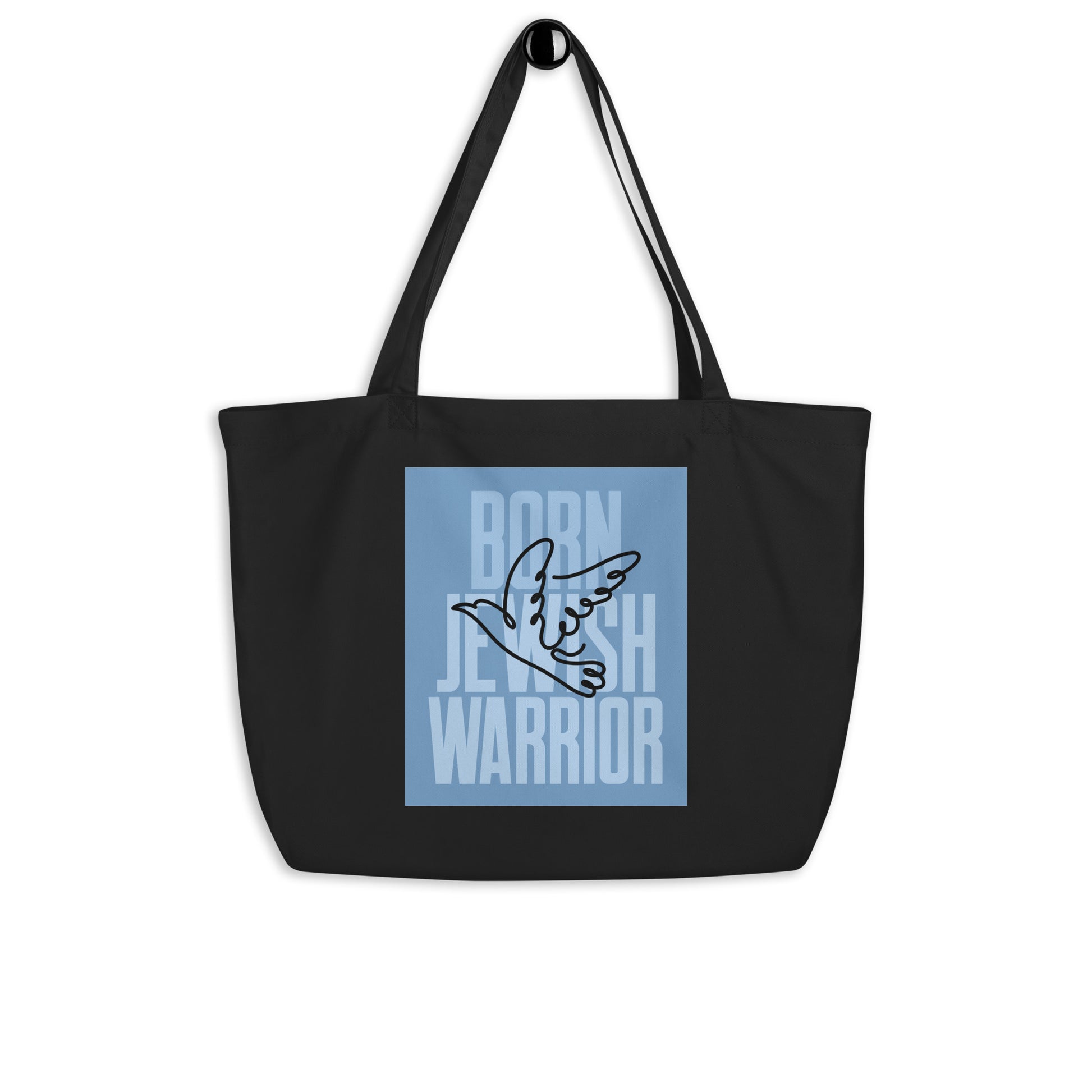 Brave Warrior | Large Organic Tote Bag
