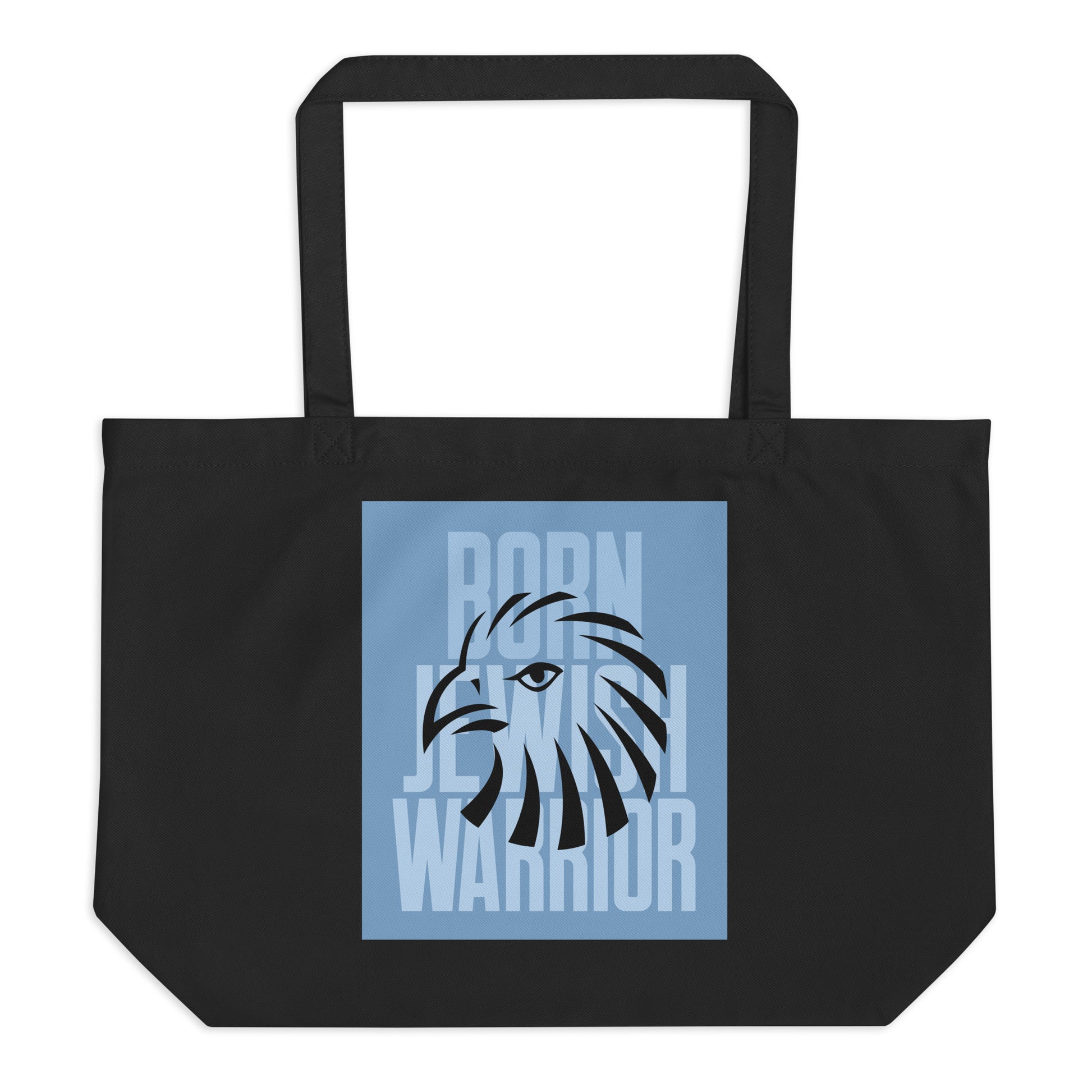 Brave Warrior | Large Organic Tote Bag Jouparty