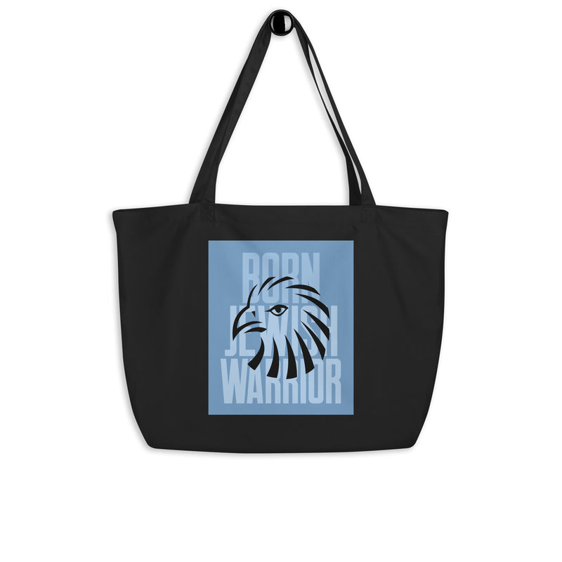 Brave Warrior | Large Organic Tote Bag