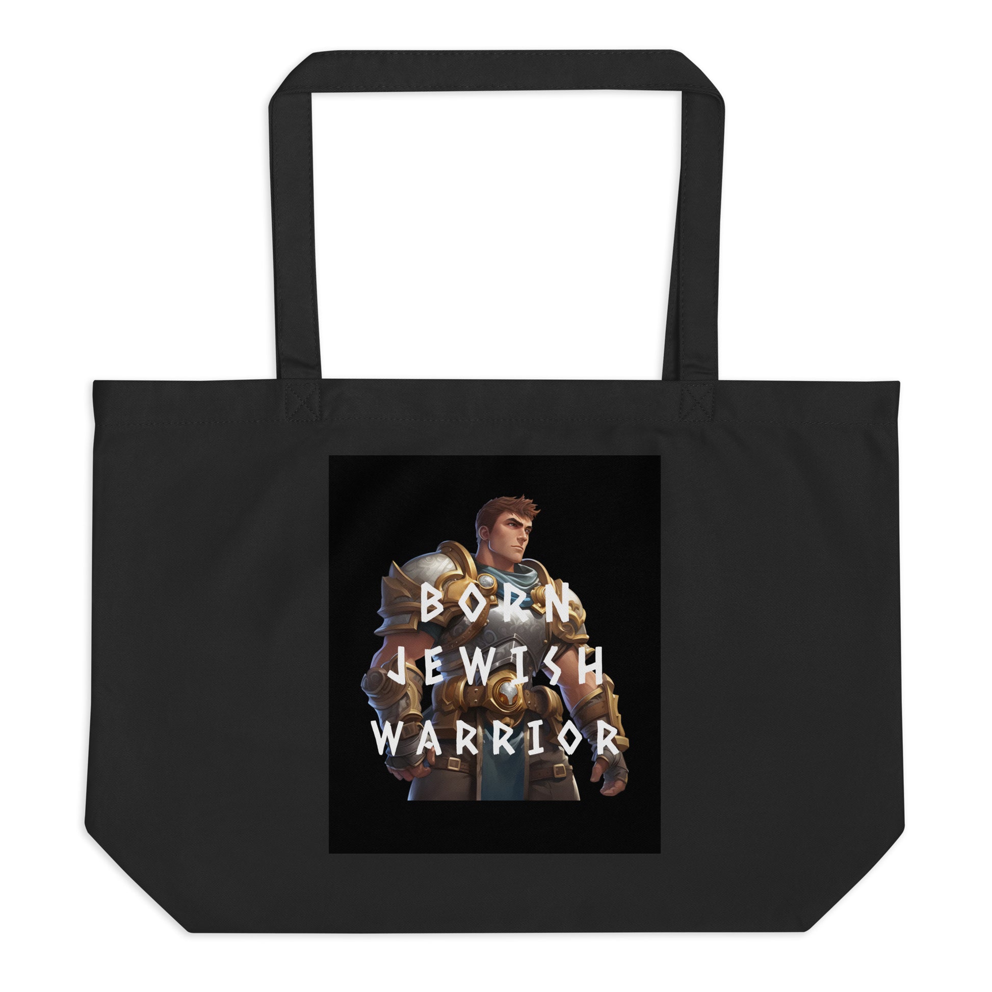 Brave Warrior | Large Organic Tote Bag Jouparty