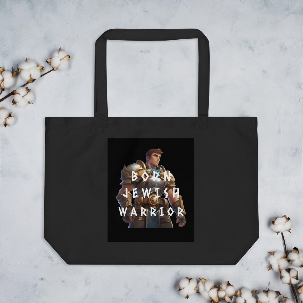 Brave Warrior | Large Organic Tote Bag Jouparty