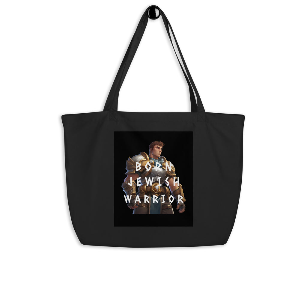 Brave Warrior | Large Organic Tote Bag Jouparty