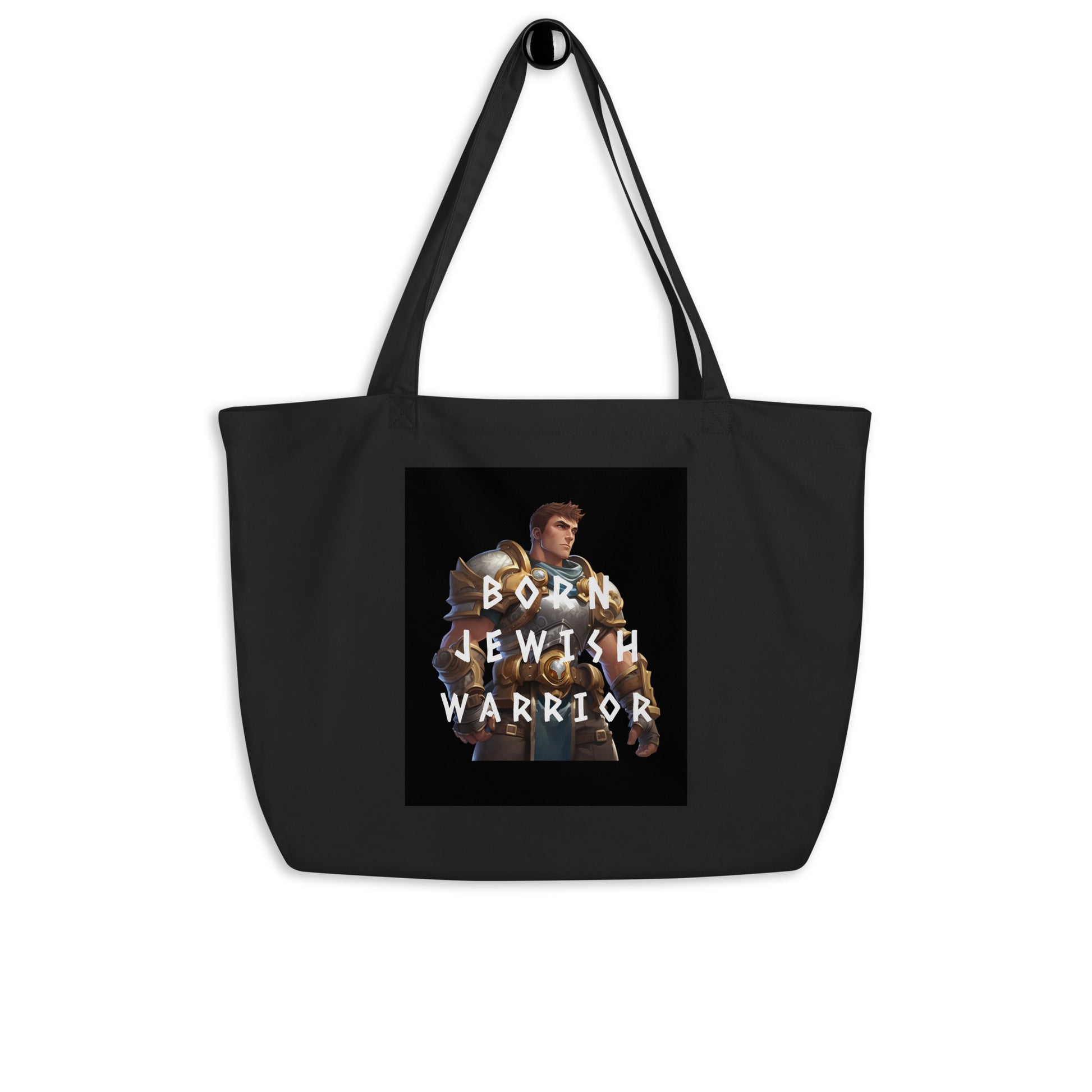 Brave Warrior | Large Organic Tote Bag Jouparty