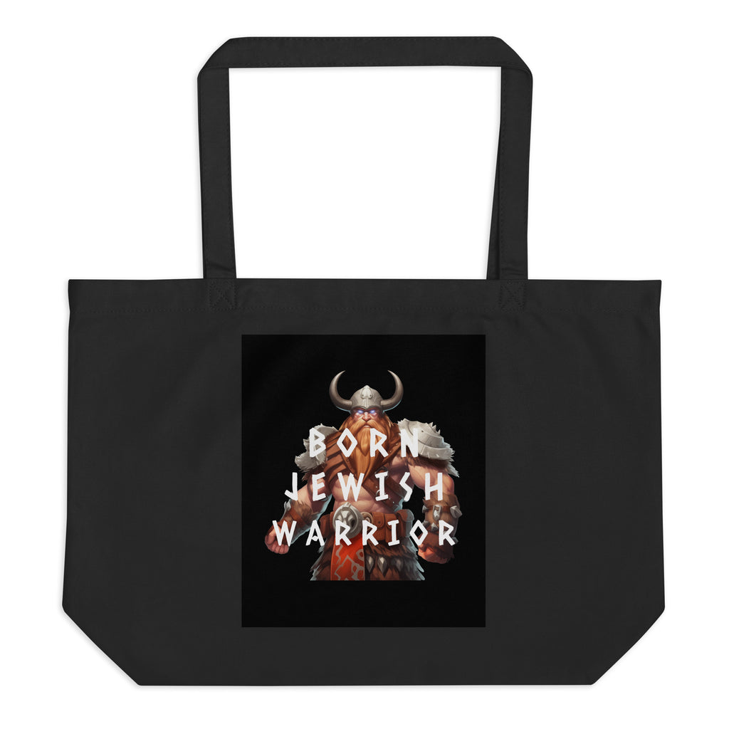 Brave Warrior | Large Organic Tote Bag Jouparty