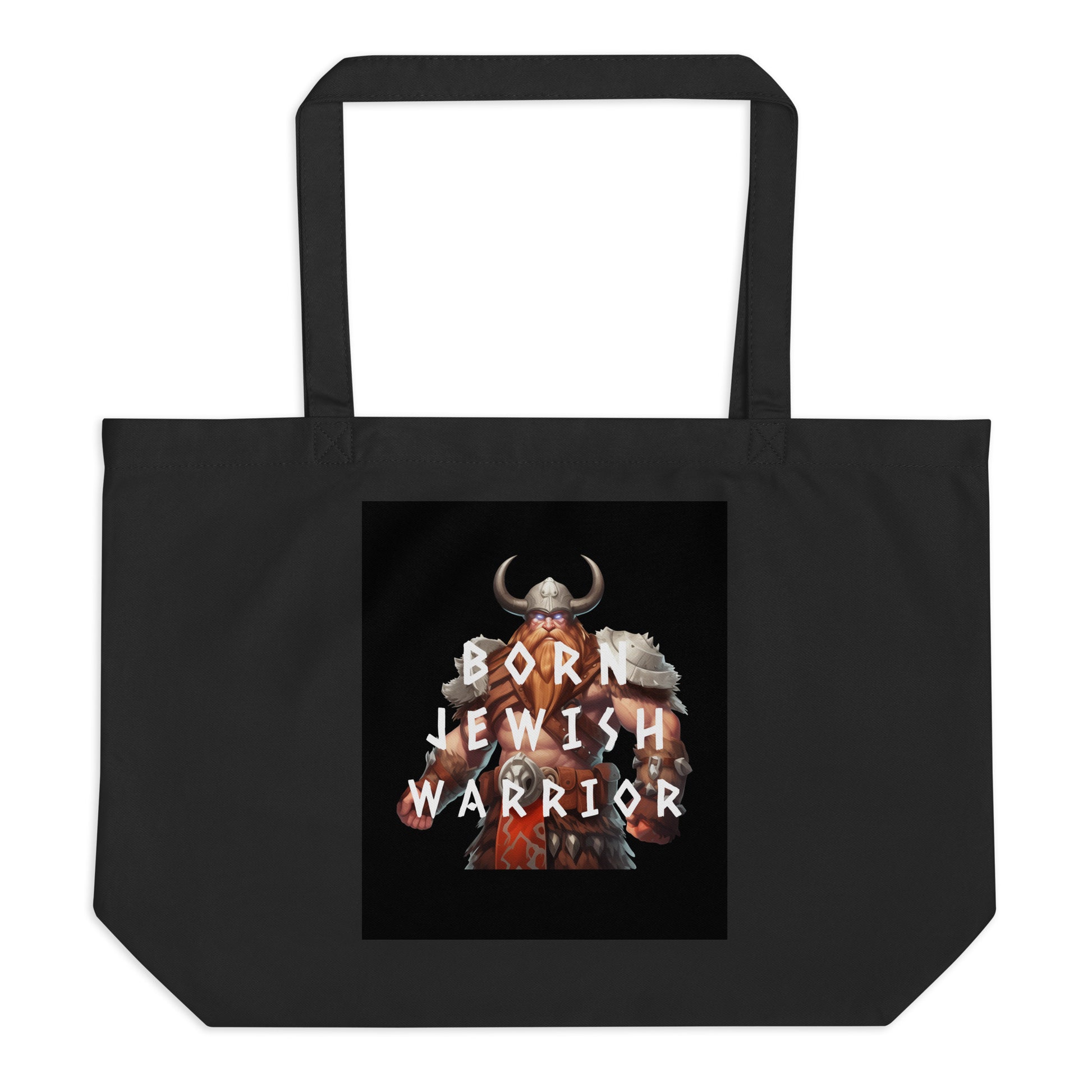 Brave Warrior | Large Organic Tote Bag Jouparty
