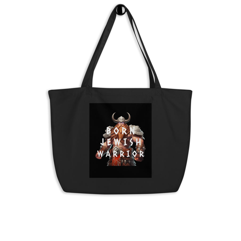 Brave Warrior | Large Organic Tote Bag Jouparty