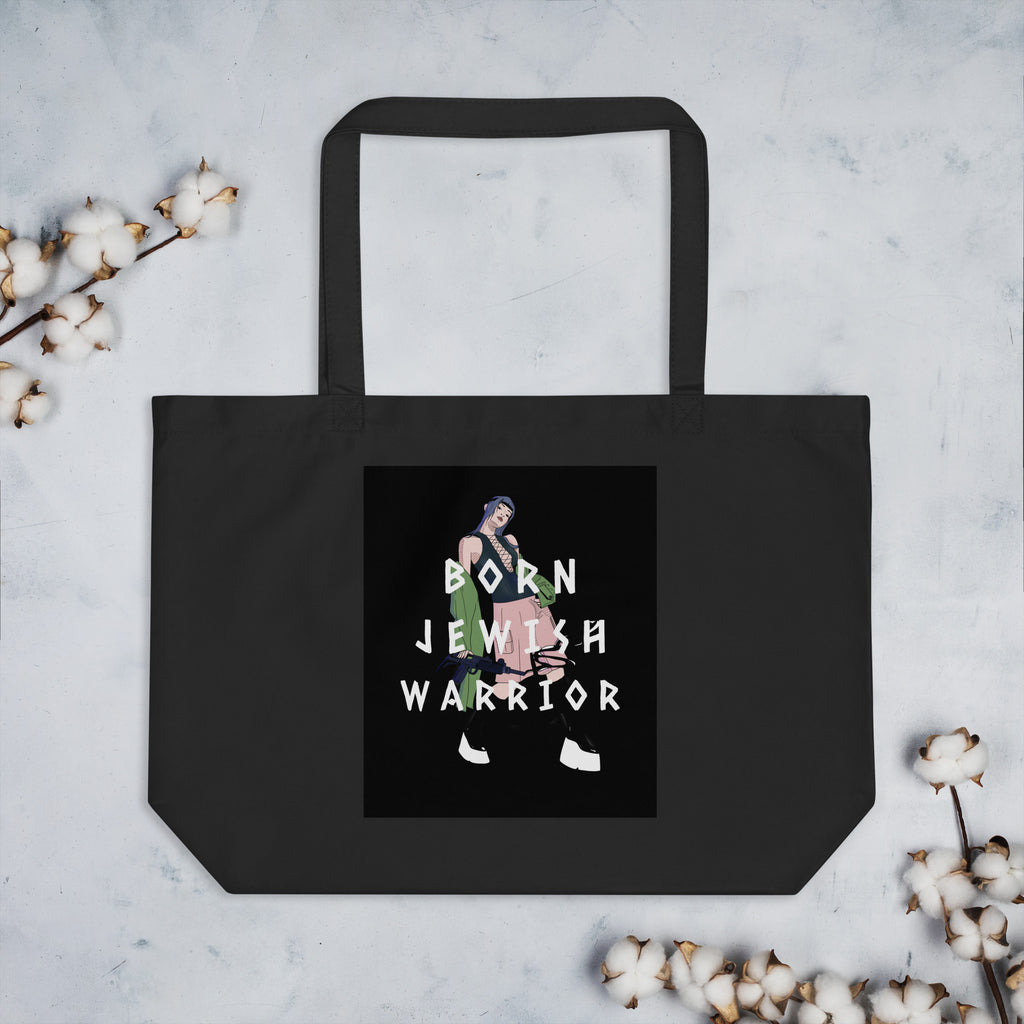 Brave Warrior | Large Organic Tote Bag Jouparty