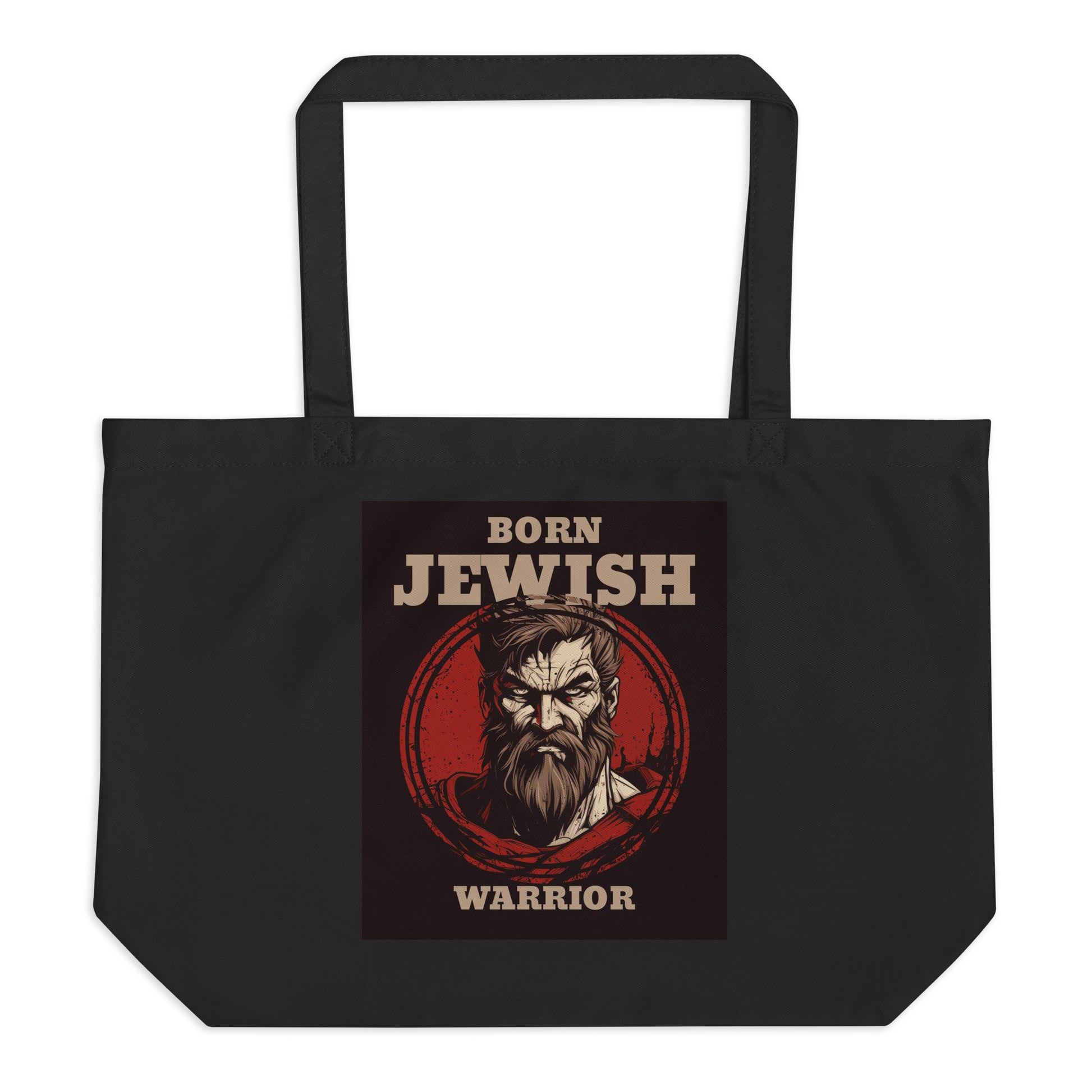 Brave Warrior | Large Organic Tote Bag