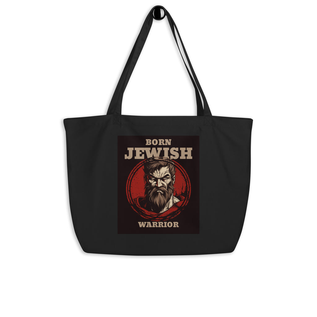 Brave Warrior | Large Organic Tote Bag