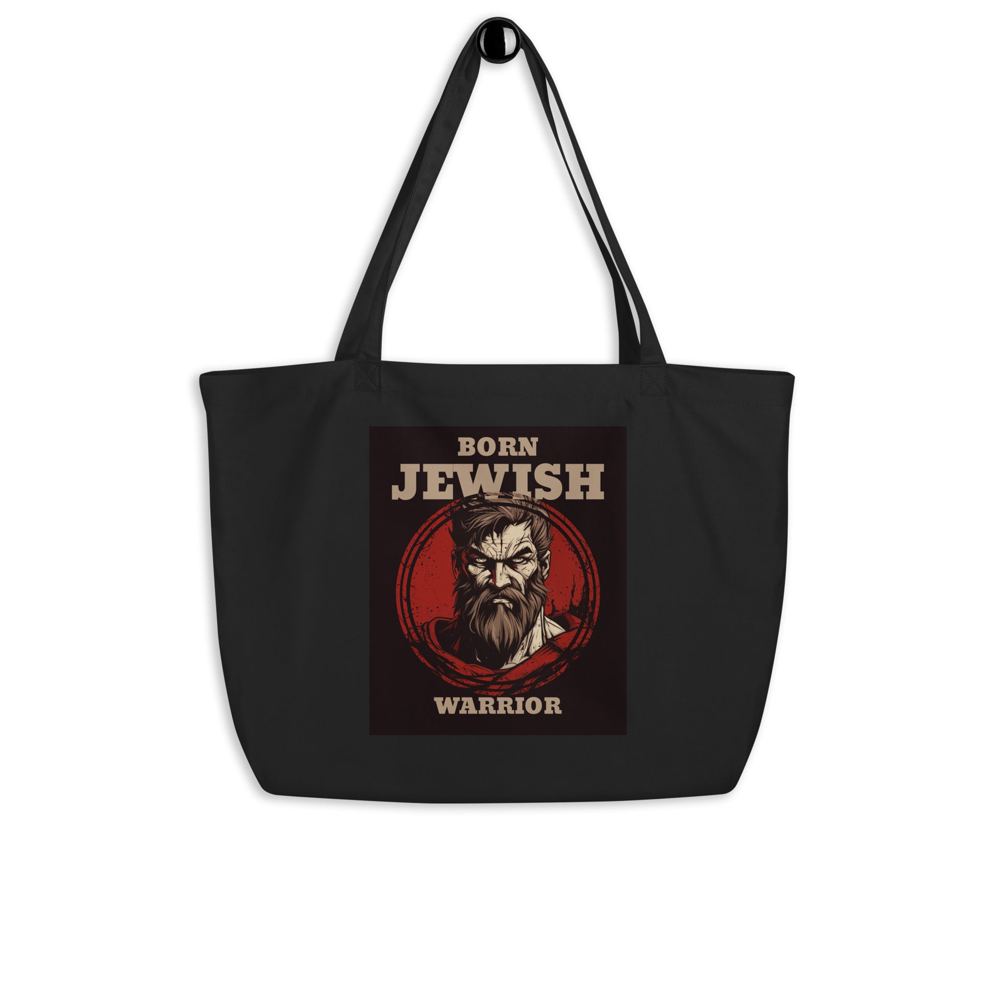 Brave Warrior | Large Organic Tote Bag