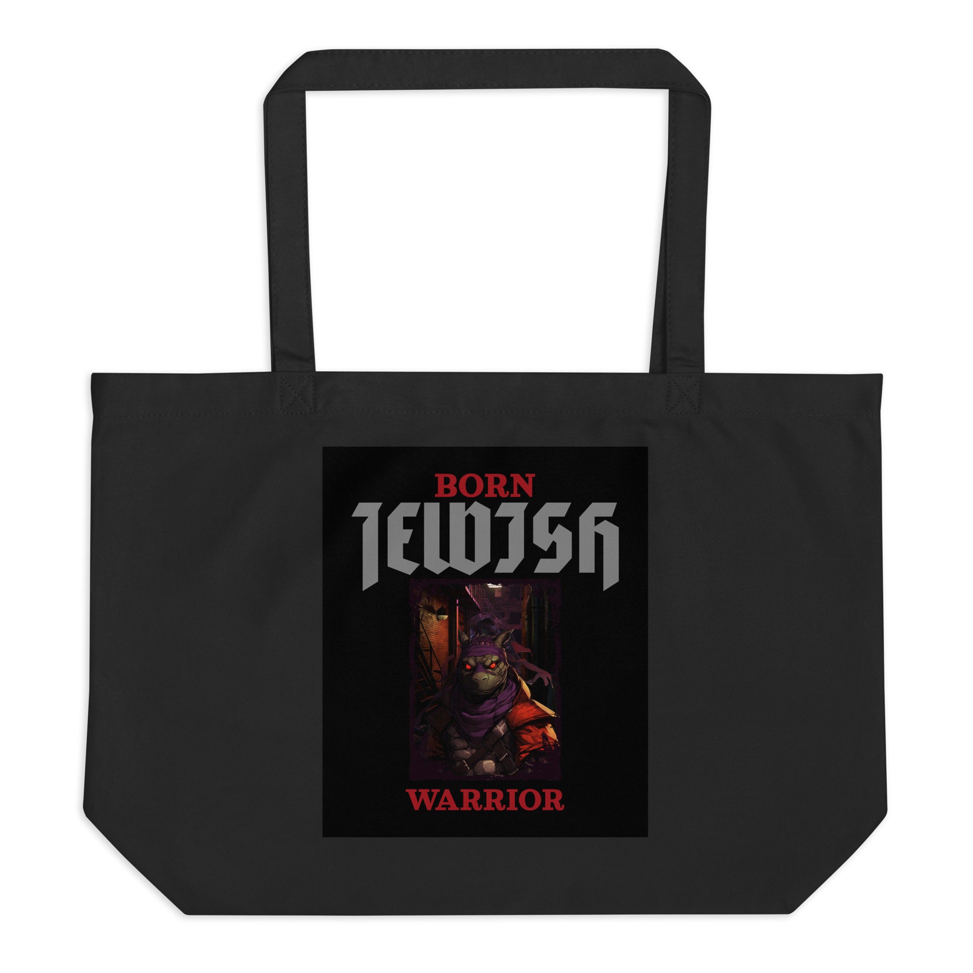 Brave Warrior | Large Organic Tote Bag Jouparty