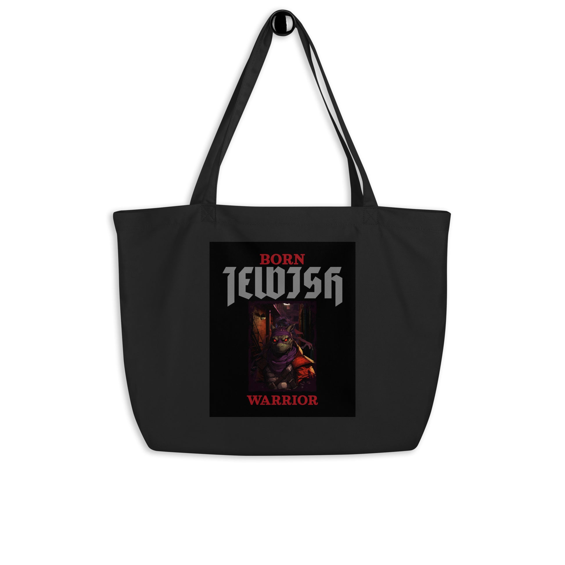 Brave Warrior | Large Organic Tote Bag Jouparty