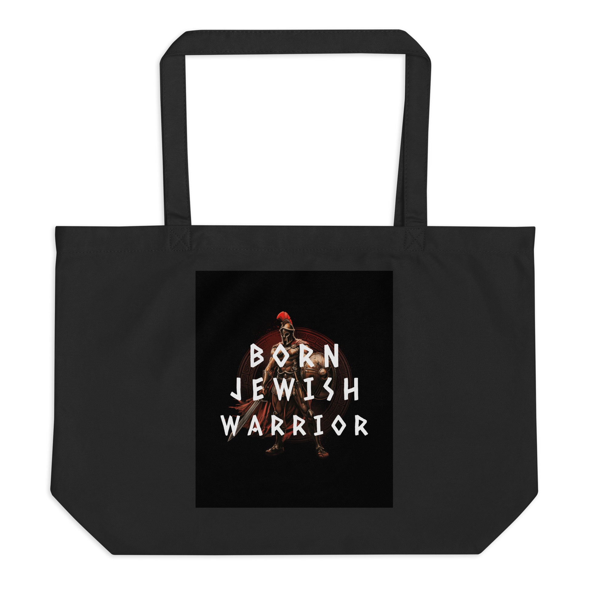 Brave Warrior | Large Organic Tote Bag Jouparty