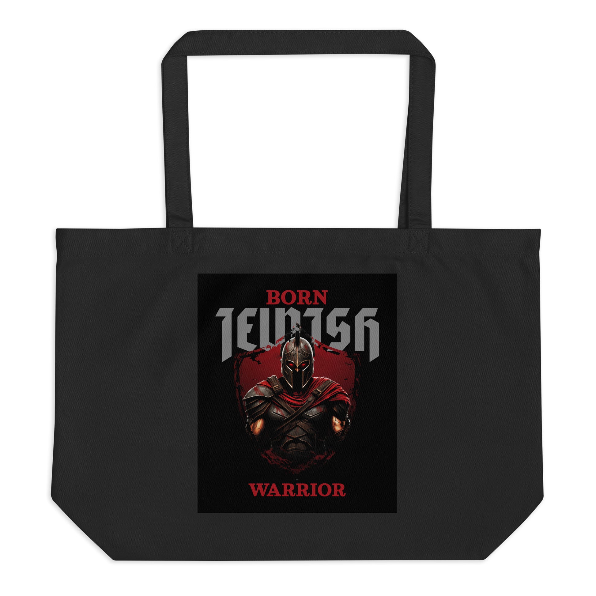 Brave Warrior | Large Organic Tote Bag