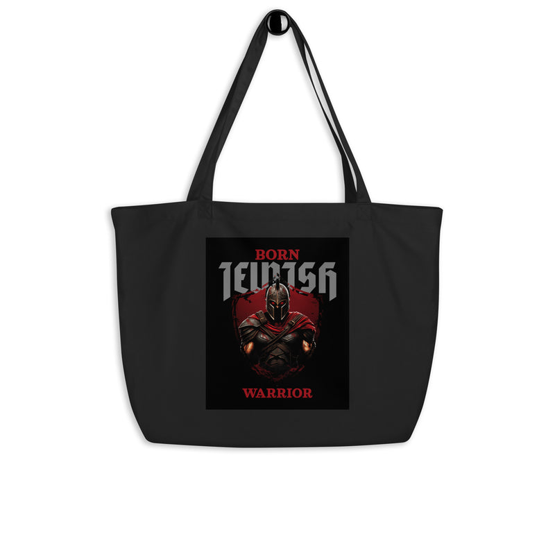 Brave Warrior | Large Organic Tote Bag