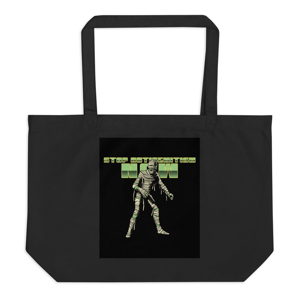 Horror Movie | Antisemitism | Large Organic Tote Bag