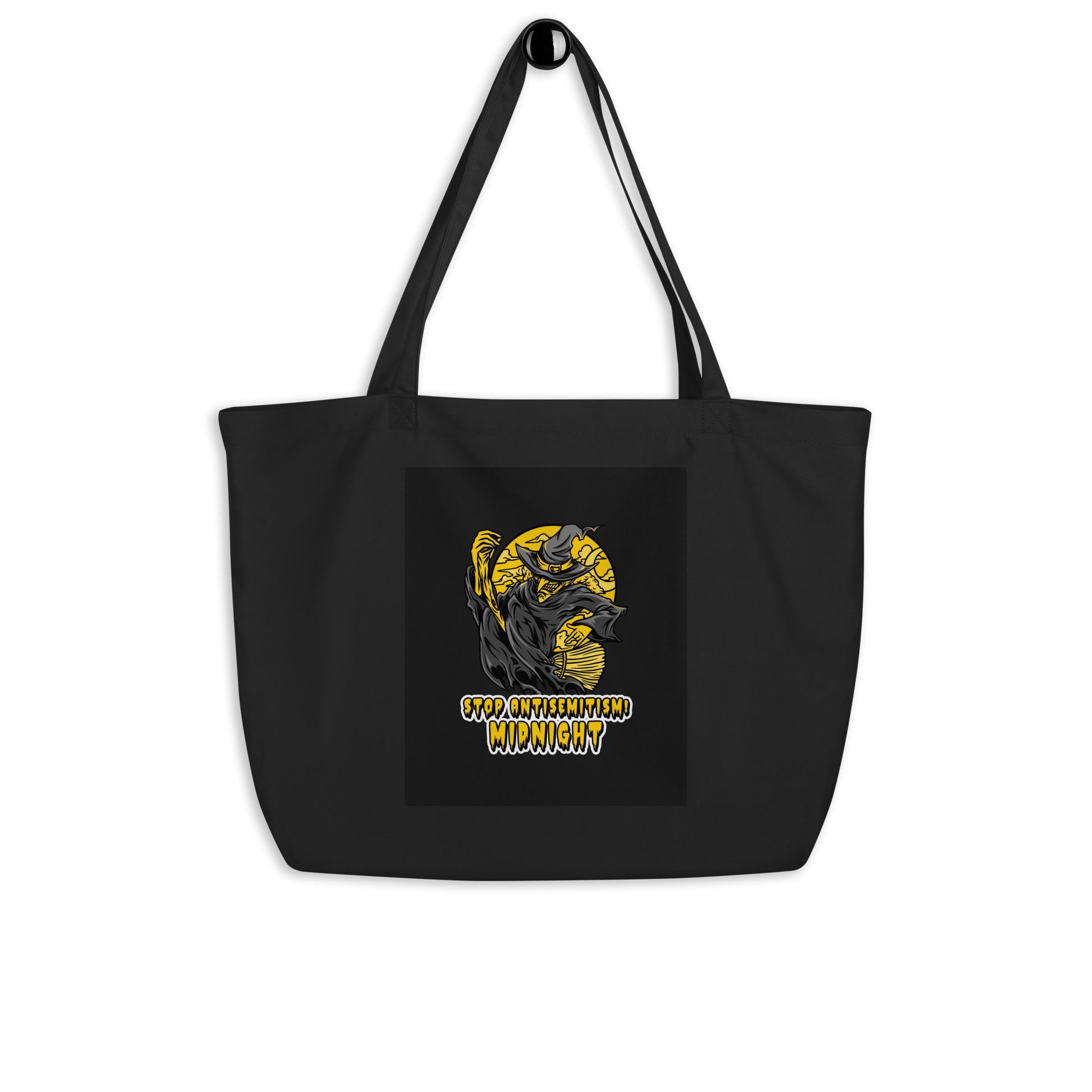 Horror Movie | Antisemitism | Large Organic Tote Bag