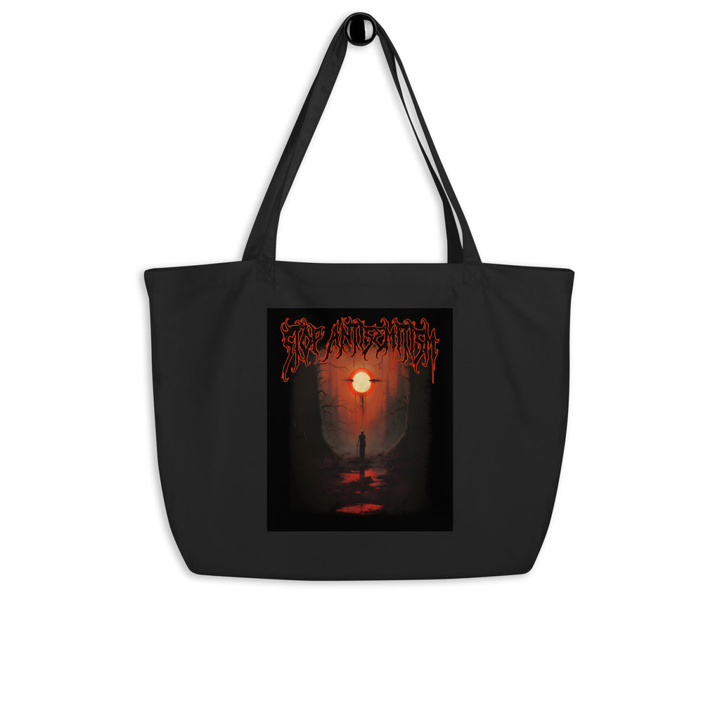 Horror Movie | Antisemitism | Large Organic Tote Bag