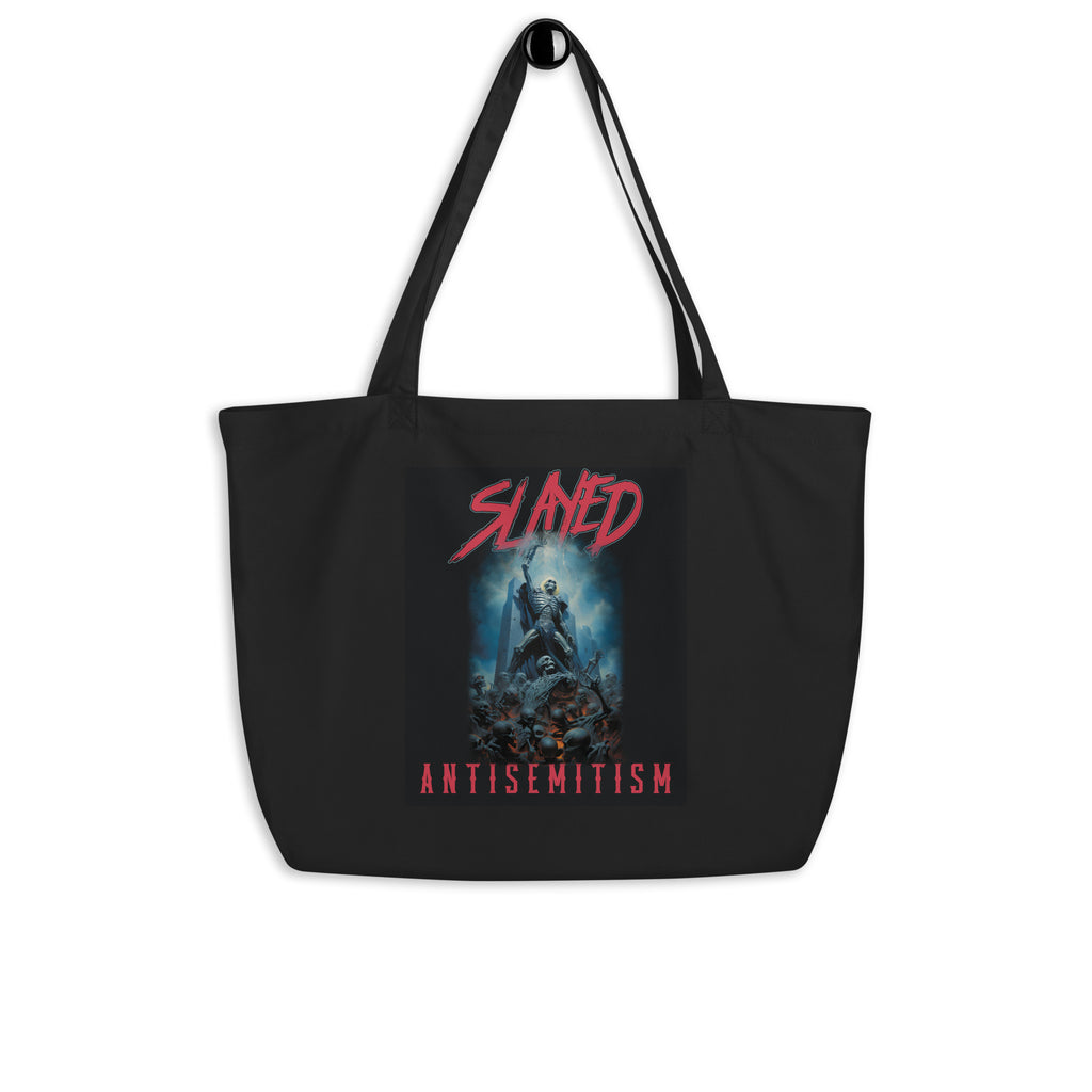 Horror Movie | Antisemitism | Large Organic Tote Bag