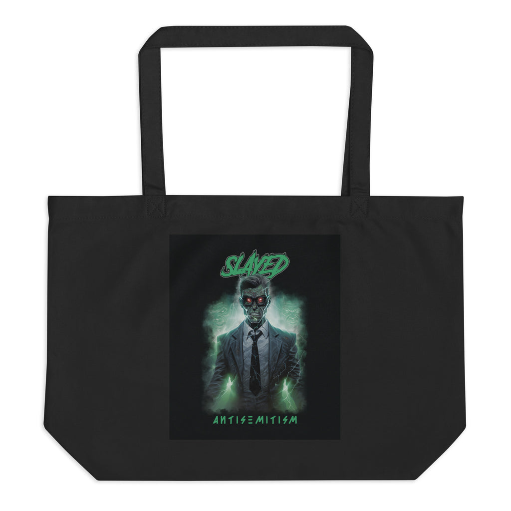 Horror Movie | Antisemitism | Large Organic Tote Bag