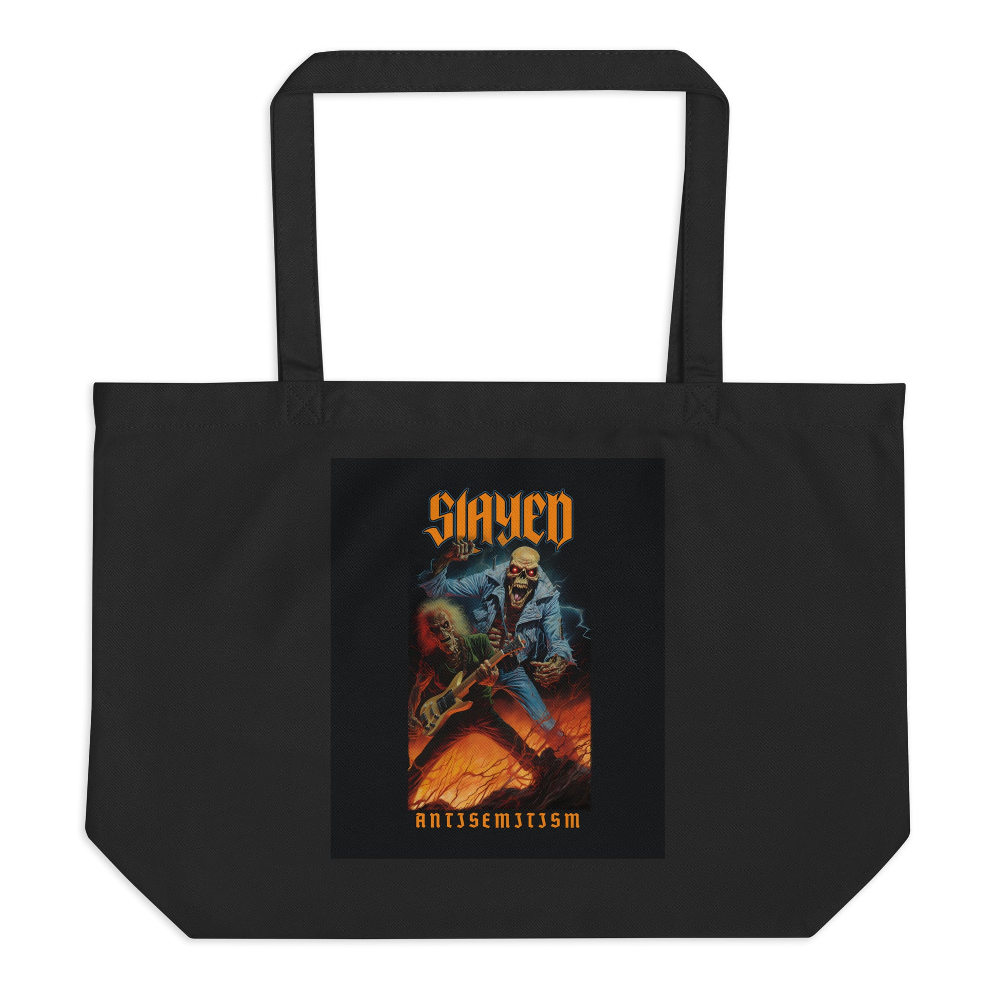 Horror Movie | Antisemitism | Large Organic Tote Bag