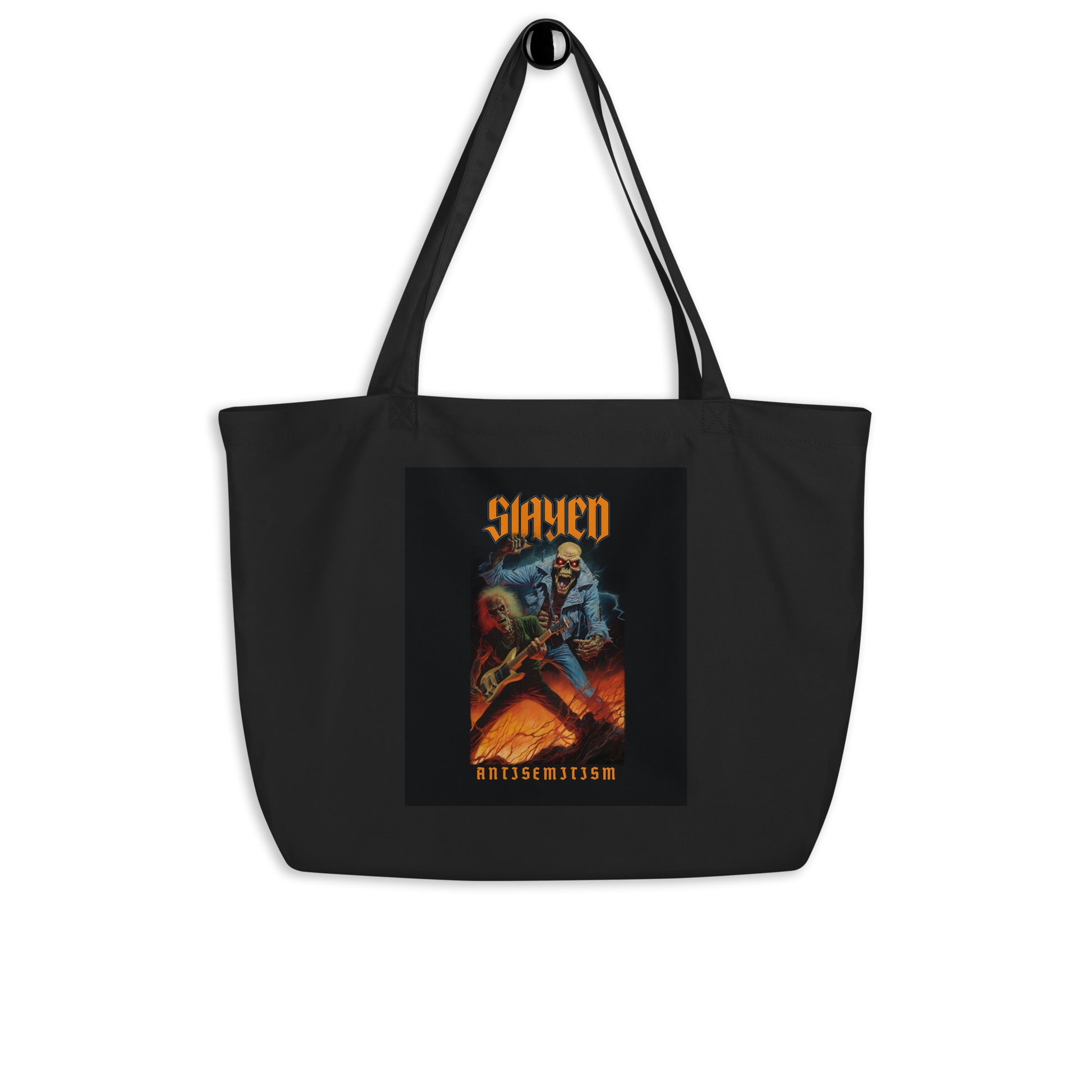 Horror Movie | Antisemitism | Large Organic Tote Bag