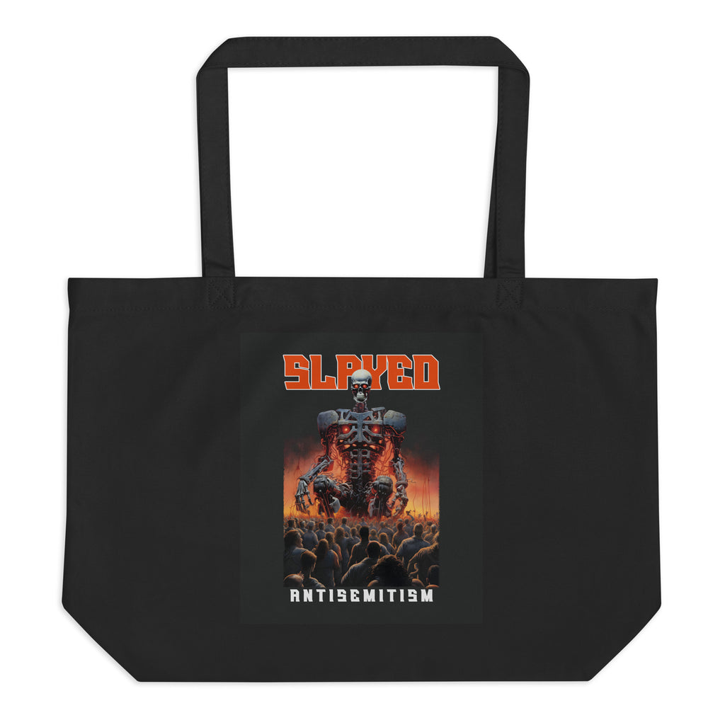 Horror Movie | Antisemitism | Large Organic Tote Bag Jouparty