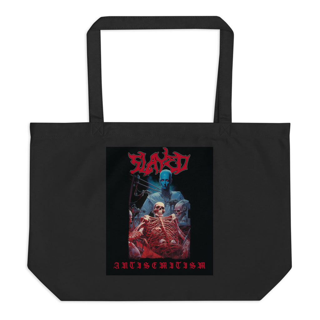 Horror Movie | Antisemitism | Large Organic Tote Bag Jouparty