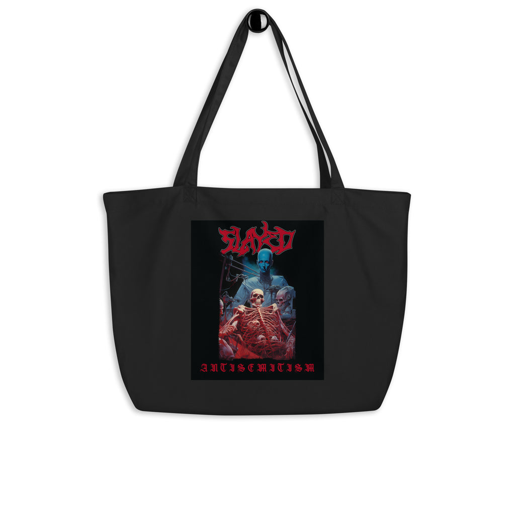 Horror Movie | Antisemitism | Large Organic Tote Bag Jouparty