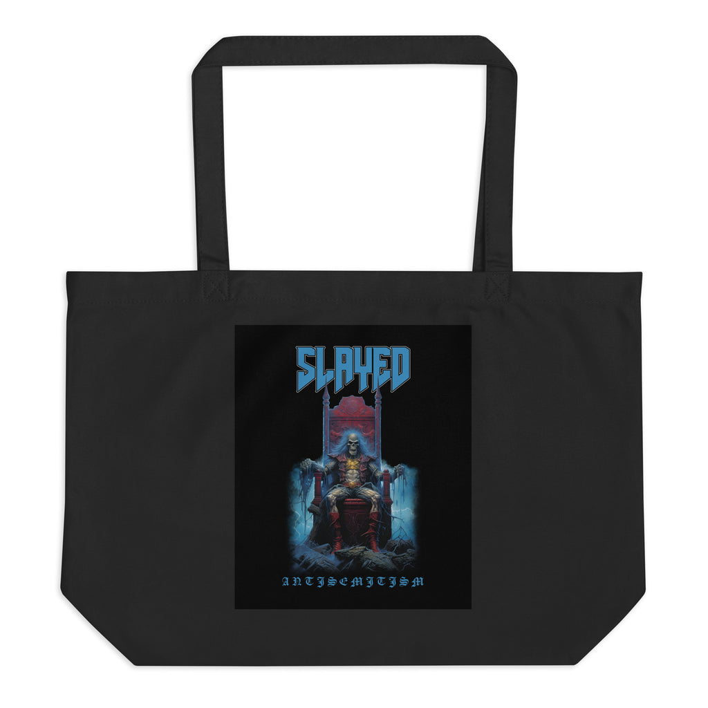 Horror Movie | Antisemitism | Large Organic Tote Bag Jouparty