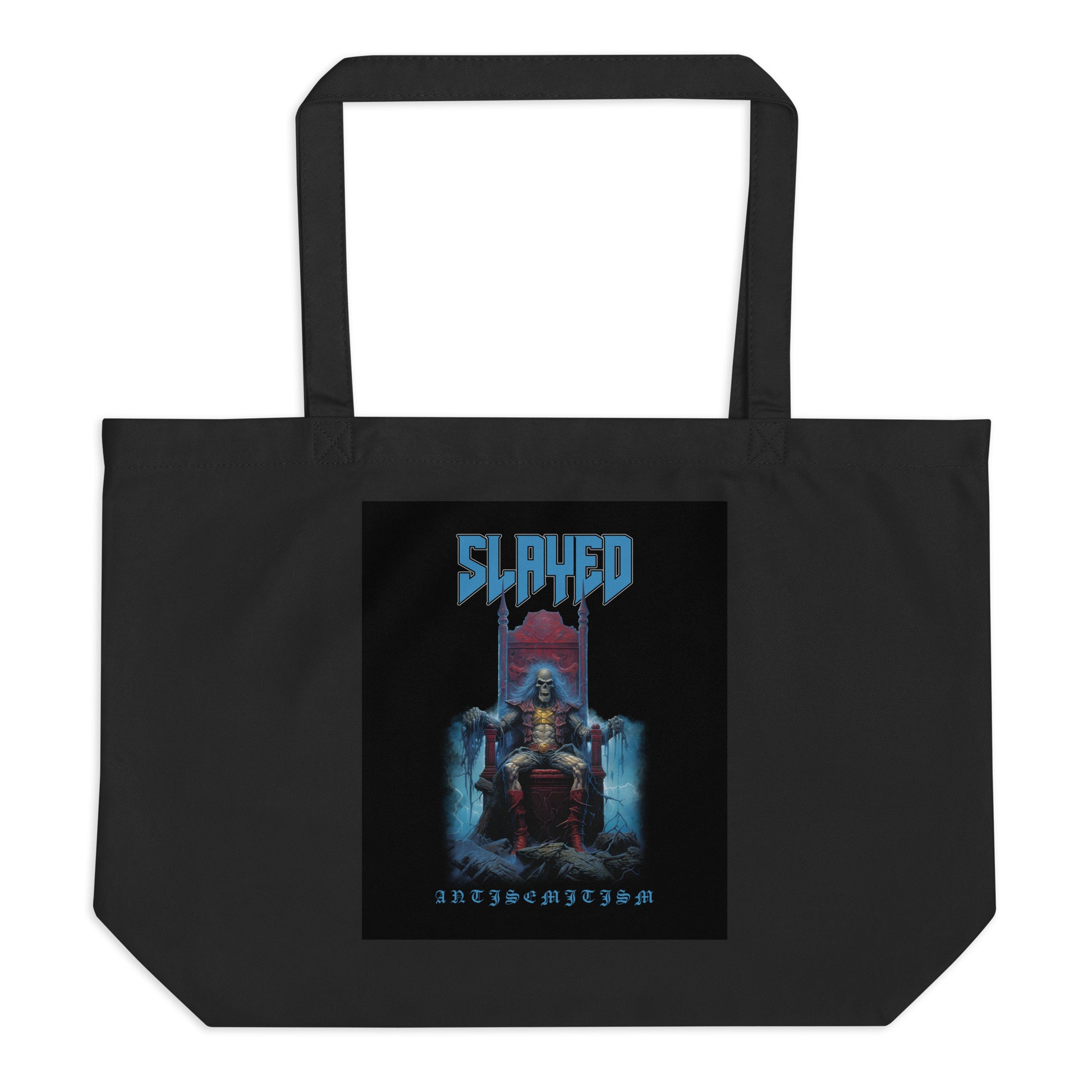 Horror Movie | Antisemitism | Large Organic Tote Bag Jouparty
