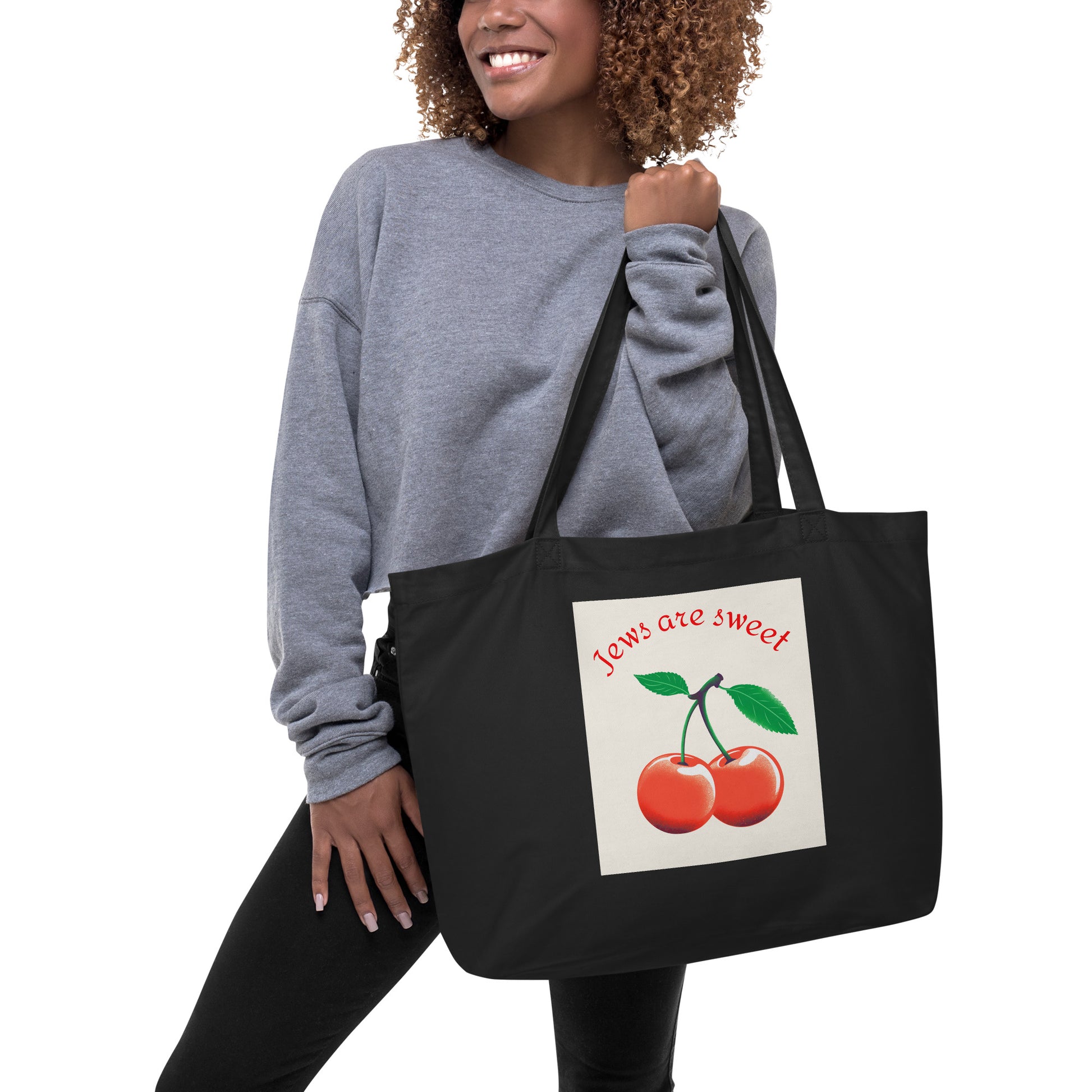 Sweet Jew | Large Organic Tote Bag Jouparty