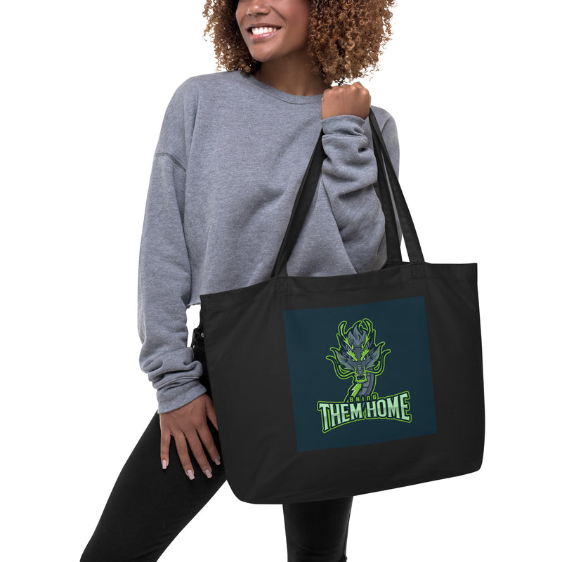 Bring Them Home | Animal Edition | Large Organic Tote Bag