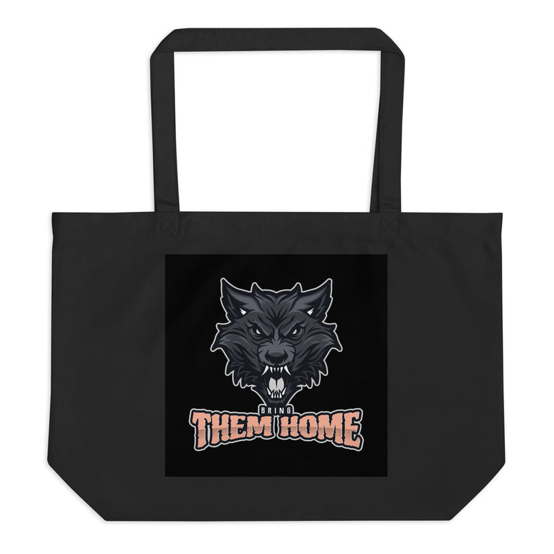 Bring Them Home | Animal Edition | Large Organic Tote Bag