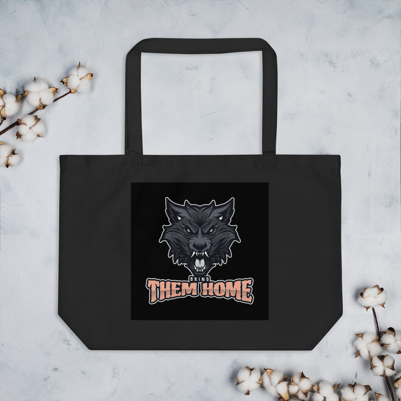Bring Them Home | Animal Edition | Large Organic Tote Bag