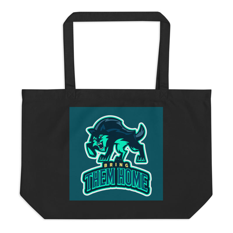 Bring Them Home | Animal Edition | Large Organic Tote Bag