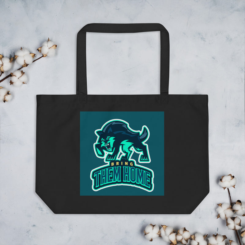 Bring Them Home | Animal Edition | Large Organic Tote Bag