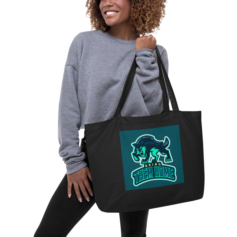 Bring Them Home | Animal Edition | Large Organic Tote Bag