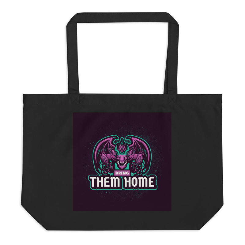 Bring Them Home | Animal Edition | Large Organic Tote Bag