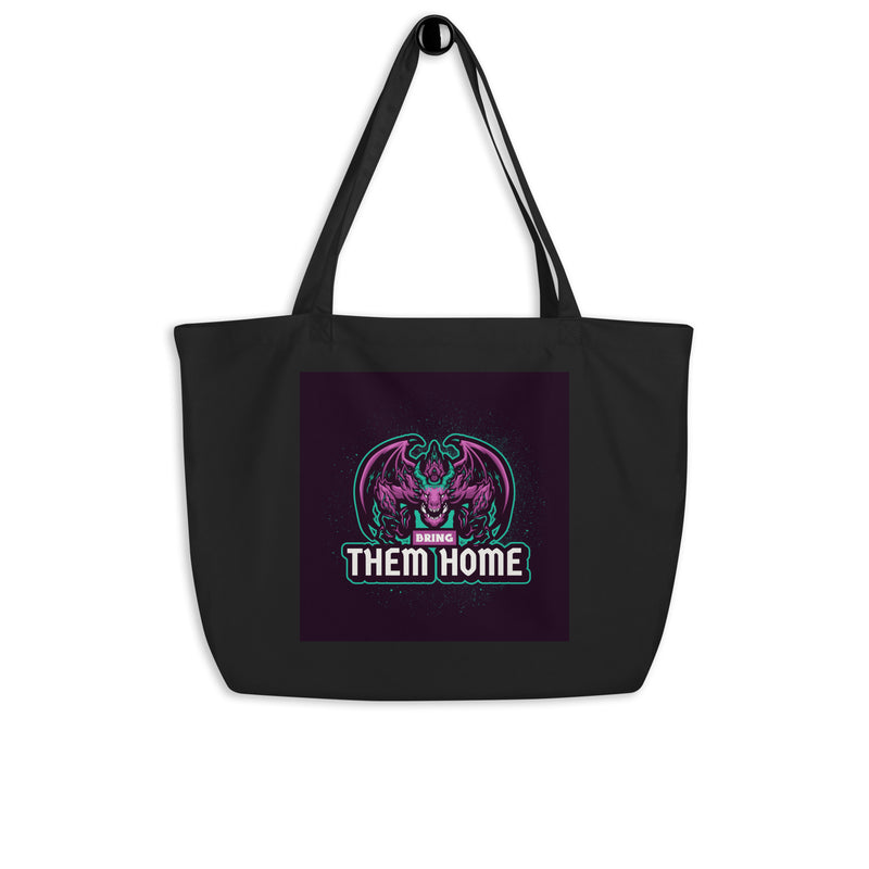 Bring Them Home | Animal Edition | Large Organic Tote Bag
