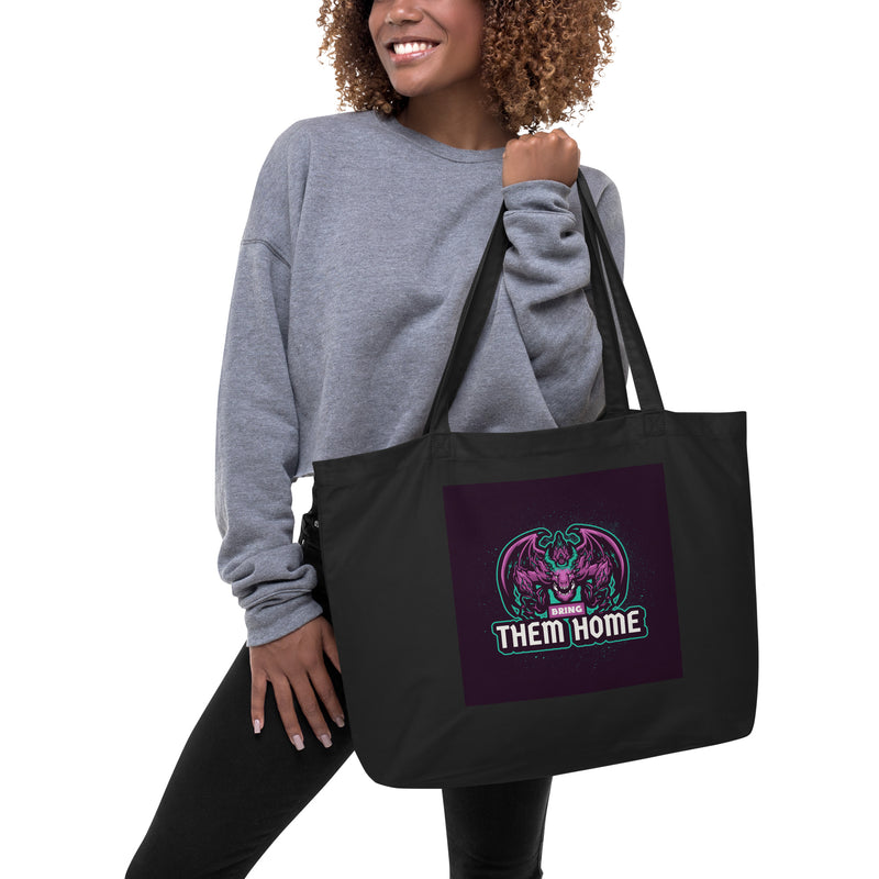 Bring Them Home | Animal Edition | Large Organic Tote Bag