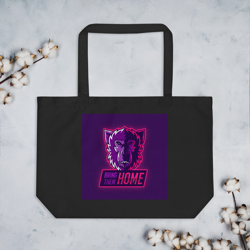 Bring Them Home | Animal Edition | Large Organic Tote Bag