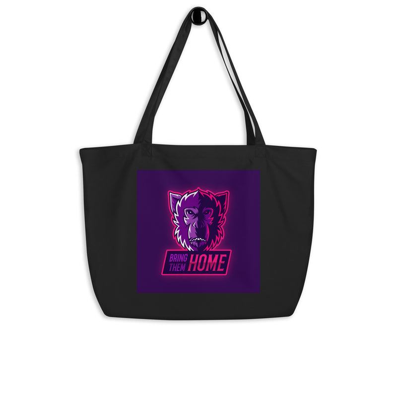 Bring Them Home | Animal Edition | Large Organic Tote Bag