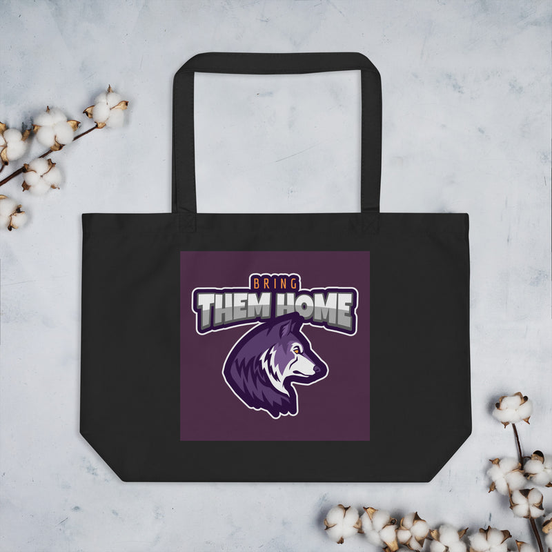 Bring Them Home | Animal Edition | Large Organic Tote Bag