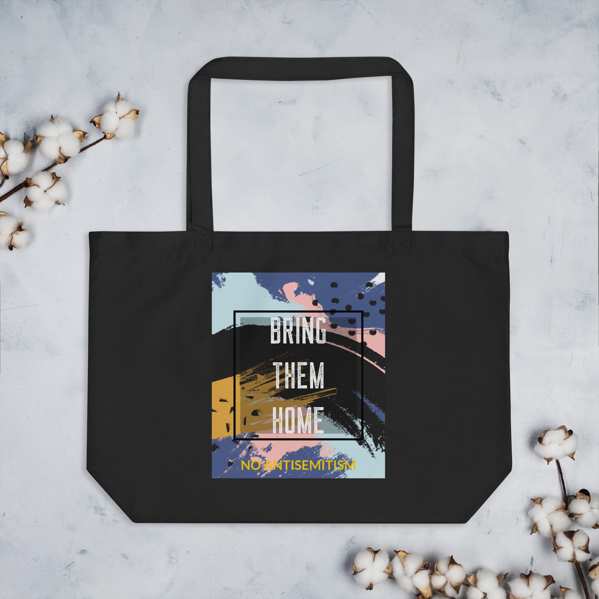Bring Them Home | Artprint | Large Organic Tote Bag