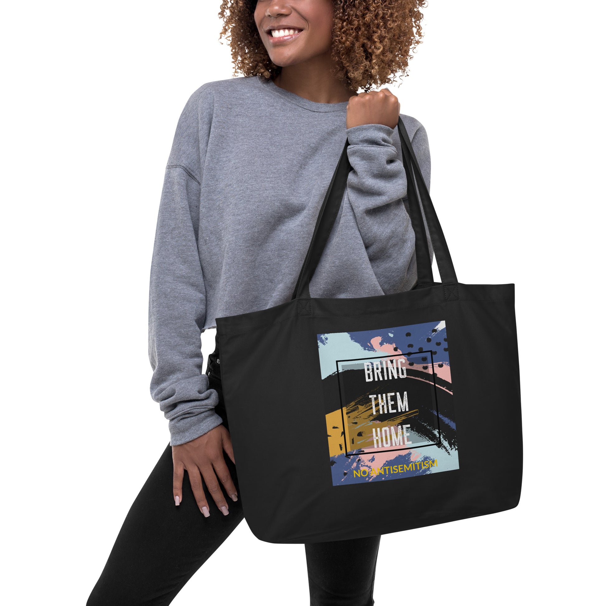 Bring Them Home | Artprint | Large Organic Tote Bag