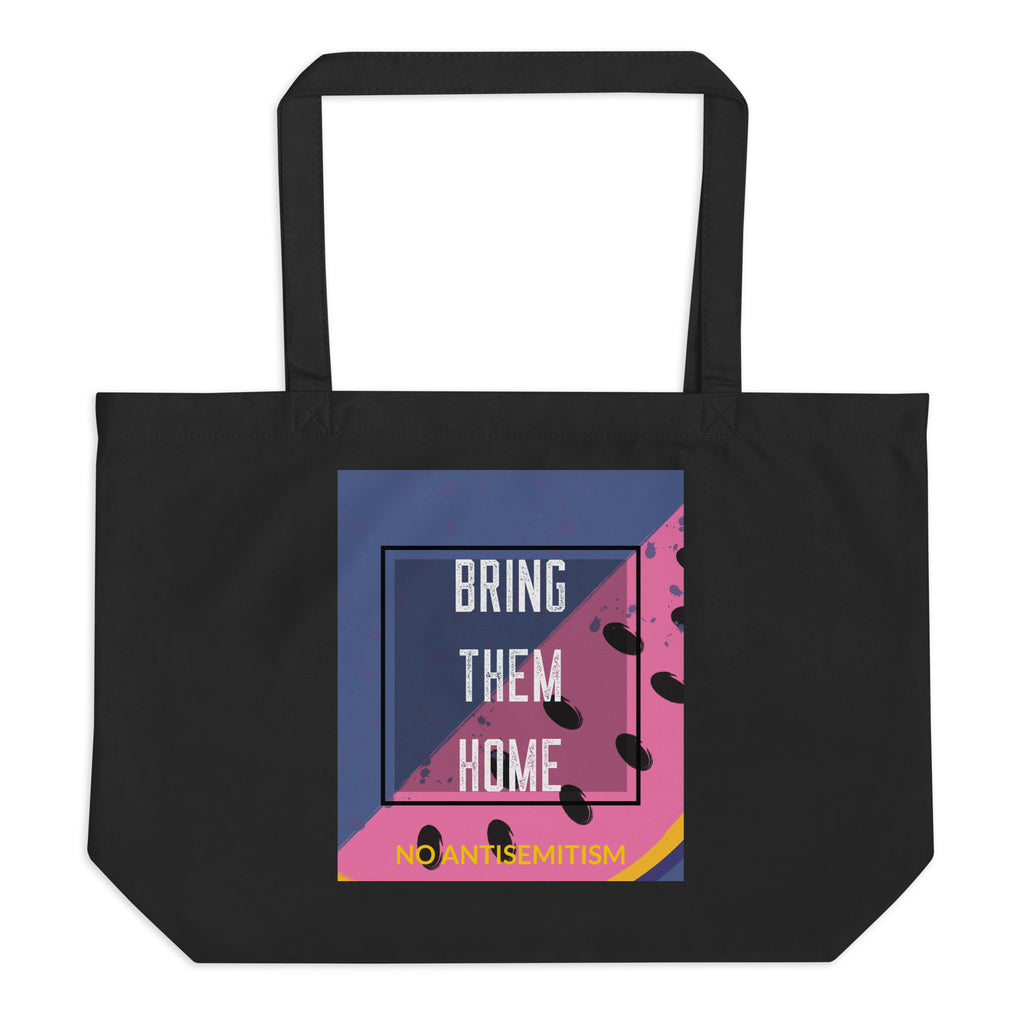 Bring Them Home | Artprint | Large Organic Tote Bag